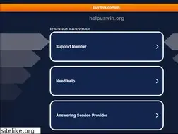 Sites similar to helpuswin.org