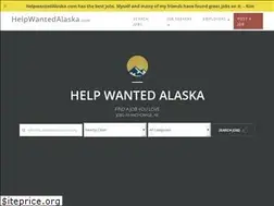 Sites similar to helpwantedalaska.com