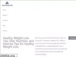 Sites similar to helpweightoff.com