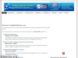 Sites similar to helpwithwindows.com