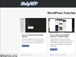 Sites similar to helpwp.com