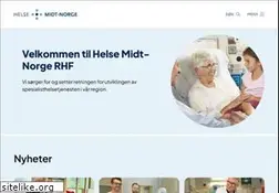 Sites similar to helse-midt.no