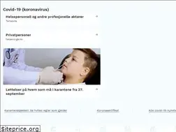 Sites similar to helsedirektoratet.no