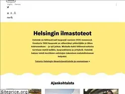 Sites similar to helsinginilmastoteot.fi