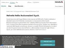 Sites similar to helvetiaitalia.it