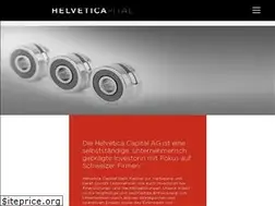 Sites similar to helvetica-capital.ch