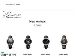 Sites similar to helveticawatches.com