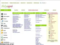 Sites similar to helyiapro.hu