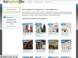Sites similar to helyiingatlanok.hu
