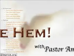 Sites similar to hem-of-his-garment-bible-study.org