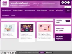 Sites similar to hematologickypacient.sk