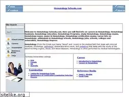 Sites similar to hematologyschools.com
