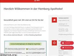 Sites similar to hemberg-apotheke.de