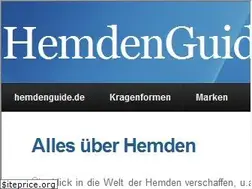 Sites similar to hemdenguide.de