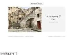 Sites similar to hemingwayandco.com