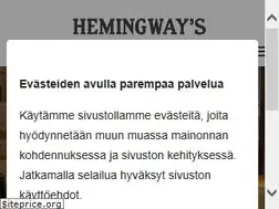 Sites similar to hemingways.fi