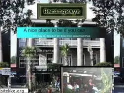 Sites similar to hemingways.org
