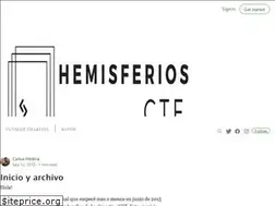 Sites similar to hemisferios.chmedina.com