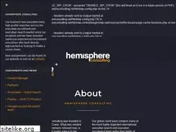 Sites similar to hemisphereconsulting.net