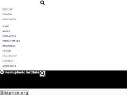 Sites similar to hemisphericinstitute.org