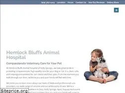 Sites similar to hemlockbluffsanimalhospital.com