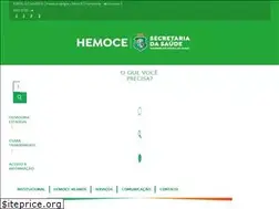 Sites similar to hemoce.ce.gov.br