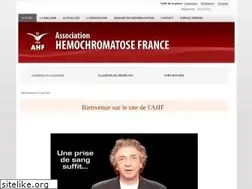 Sites similar to hemochromatose.fr
