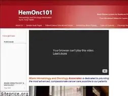 Sites similar to hemonc101.com