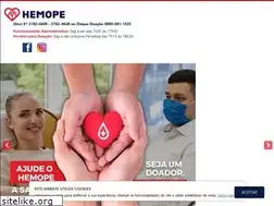 Sites similar to hemope.pe.gov.br