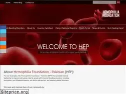 Sites similar to hemophilia.org.pk