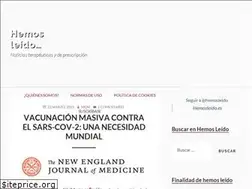 Sites similar to hemosleido.es