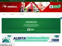 Sites similar to hemosul.ms.gov.br