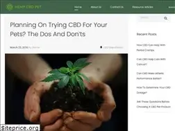 Sites similar to hempcbdpet.com