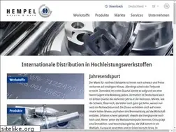 Sites similar to hempel-metals.de