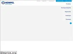 Sites similar to hempel.com.br