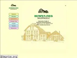 Sites similar to hempen-fied.de