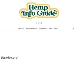 Sites similar to hempinfoguide.com