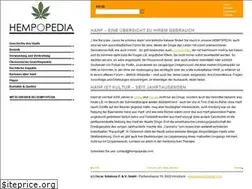 Sites similar to hempopedia.com