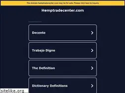 Sites similar to hemptradecenter.com