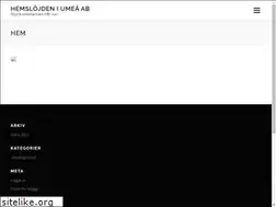 Sites similar to hemslojdenumea.se