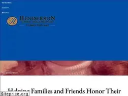 Sites similar to hendersonfuneralcare.com