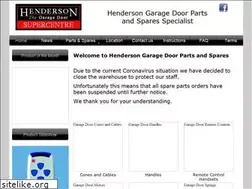 Sites similar to hendersongaragedoorspares.biz