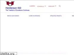Sites similar to hendersonisd.org