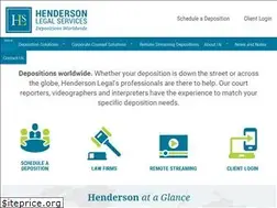 Sites similar to hendersonlegalservices.com