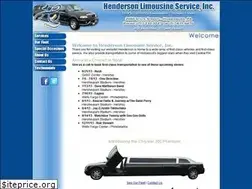 Sites similar to hendersonlimousine.com