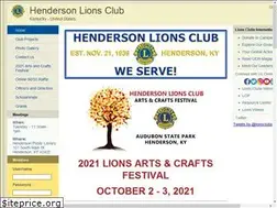 Sites similar to hendersonlions.org