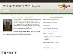 Sites similar to hendersonmath.com