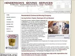 Sites similar to hendersonmoving.com