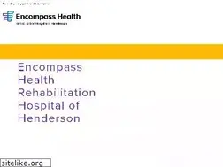 Sites similar to hendersonrehabhospital.com