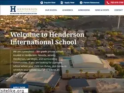 Sites similar to hendersonschool.com